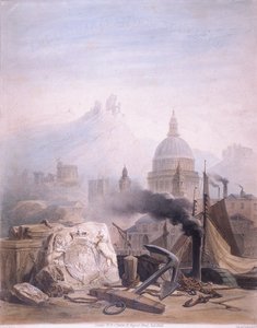 Képmontázs Szent Pállal, c1855