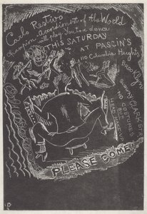 Untitled (meghívó a Jules Pascin