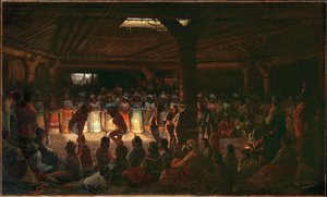 Táncolj egy földalatti körházban a Clear Lake-nél, Kaliforniában alkotó: Jules Taverniers