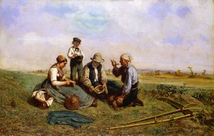 The Haymakers" Ebéd, 1857