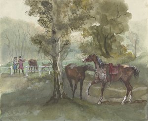 Lovak a réten alkotó: Jules baron Finot