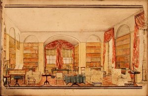 Aynhoe-i könyvtár alkotó: Julia Cartwright