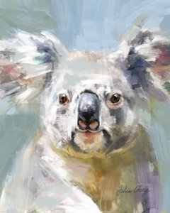 A koala gyengéd pillantása alkotó: Julia Cheney