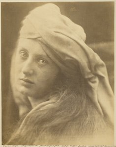 Tanulmány a Beatrice Cenciről alkotó: Julia Margaret Cameron