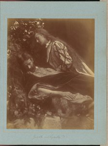 Gareth és Lynette alkotó: Julia Margaret Cameron