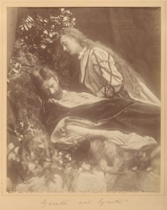 Gareth és Lynette alkotó: Julia Margaret Cameron