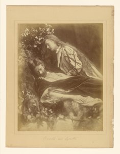 Gareth és Lynette alkotó: Julia Margaret Cameron