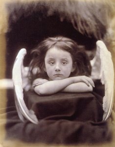Várok (Rachel Gurney mint angyal) alkotó: Julia Margaret Cameron