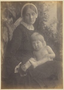 Mrs. Herbert Duckworth és Gerald Duckworth, 1872. alkotó: Julia Margaret Cameron
