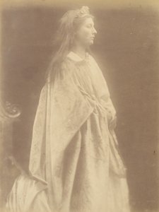 Guinevere királynő, 1874. alkotó: Julia Margaret Cameron