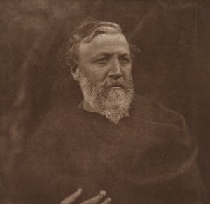 Robert Browning, 1865. május, nyomtatott kb. 1902. alkotó: Julia Margaret Cameron