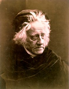 Sir John Frederick William Herschel brit csillagász, 1867 alkotó: Julia Margaret Cameron