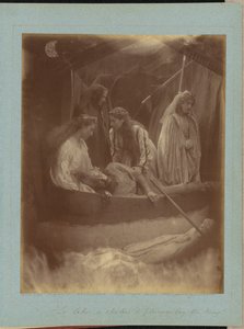 „Így feküdt a Király, mint egy szétzúzott oszlop” alkotó: Julia Margaret Cameron