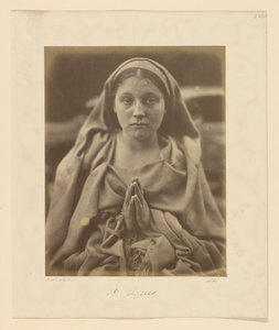 Szent Ágnes alkotó: Julia Margaret Cameron