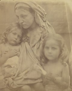 A töprengő Madonna, 1864. alkotó: Julia Margaret Cameron
