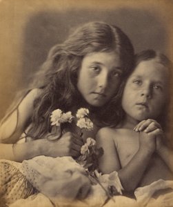 A vörös és fehér rózsák alkotó: Julia Margaret Cameron