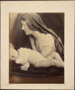 A sunémi asszony és halott fia alkotó: Julia Margaret Cameron