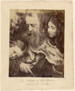 A múzsa suttogása / G. F. Watts portréja alkotó: Julia Margaret Cameron