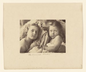 A gyászoló Babes alkotó: Julia Margaret Cameron