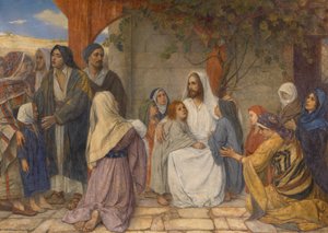 Szenvedjen, hogy a Kisgyermekek hozzám jöjjenek alkotó: Juliaan de Vriendt