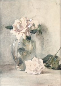 Study of Roses (wc papíron) alkotó: Julian Alden Weir
