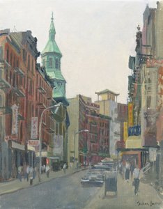 Mott Street, New York, 1997 alkotó: Julian Barrow
