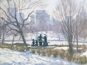Az Alice Csodaországban szobor, Central Park, New York, 1997