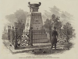 A Bronz Gálya, Sebastopol monumentális trófeája (metszet)