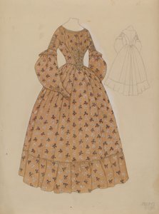 ruha, c. 1937. alkotó: Julie C Brush