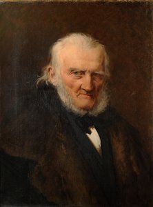 August Hagen művész portréja
