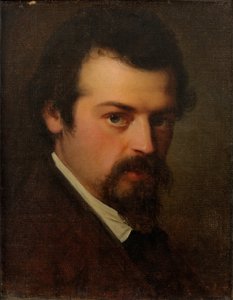 Aleksander Hagen művész portréja