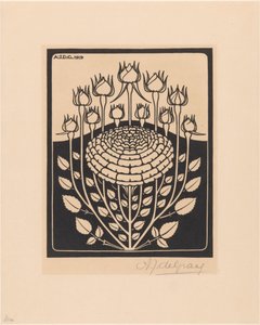 rózsabokor alkotó: Julie de Graag (signed by artist)
