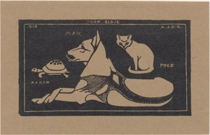 Akbar, Max, Poes (cím a tárgyon) alkotó: Julie de Graag