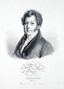 Francois Adrien Boieldieu (1775-1834) 1828 (litho) alkotó: Julien Leopold (after) Boilly