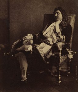 Leroux úr Alceste szerepében a Le Mizantrópban, az 1850-es évek közepén.