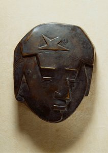 Tinédzser arca; Egy tizenéves lány arca, 1928-1929 körül alkotó: Julio Gonzalez