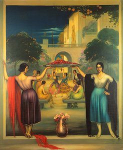 Spring Primavera, 1915 körül (olaj, panel)