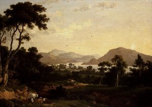 Ullswater: a Gowbarrow Parkból alkotó: Julius Caesar Ibbetson