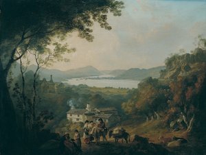 Windermere Troutbeckből alkotó: Julius Caesar Ibbetson