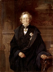 Leopold von Ranke : Portré 1868 (olaj) alkotó: Julius Friedrich Anton Schrader