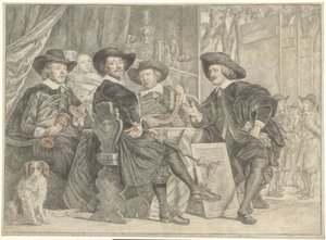 Az íjászat célok felügyelői alkotó: Julius Henricus Quinkhard