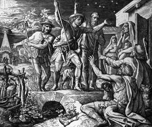 A Pásztorok imádata alkotó: Julius Schnorr von Carolsfeld