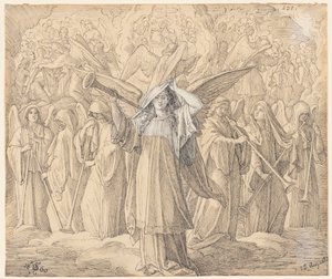 A könyv hetedik pecsétje alkotó: Julius Schnorr von Carolsfeld