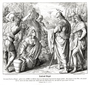 Dávid és Abigail alkotó: Julius Schnorr von Carolsfeld