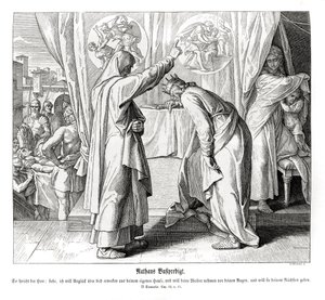 Dávid elítéli Dávidot, 2Sámuel alkotó: Julius Schnorr von Carolsfeld