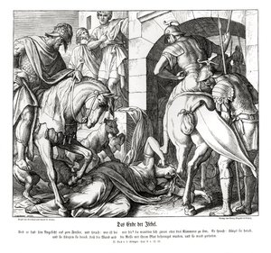 Jezabel halála, 2 király alkotó: Julius Schnorr von Carolsfeld