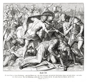 Saul halála alkotó: Julius Schnorr von Carolsfeld