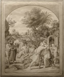 Jacob és Rachel a kútnál alkotó: Julius Schnorr von Carolsfeld
