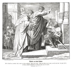 A sánta ember csodája, Az Apostolok Cselekedetei alkotó: Julius Schnorr von Carolsfeld