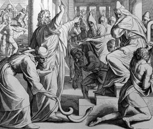 Moise és Aaron alkotó: Julius Schnorr von Carolsfeld